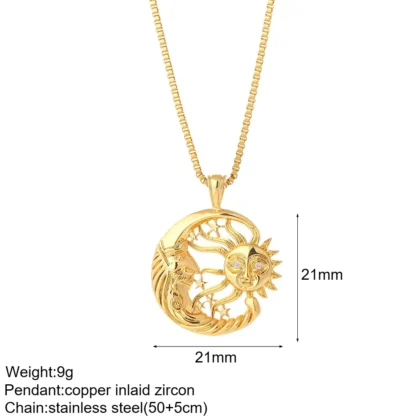 Collana TALISMAN in Acciaio Inossidabile - NK008G4AC210025G3