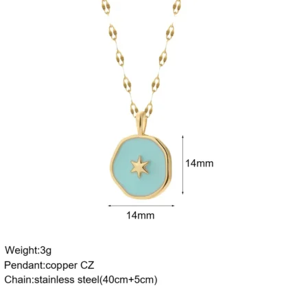Collana TALISMAN in Acciaio Inossidabile - NK008G2AC210152U4