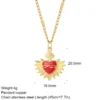 Collana TALISMAN in Acciaio Inossidabile - NK066goldAC210319G6