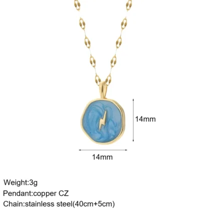 Collana TALISMAN in Acciaio Inossidabile - NK008G2AC210152G6