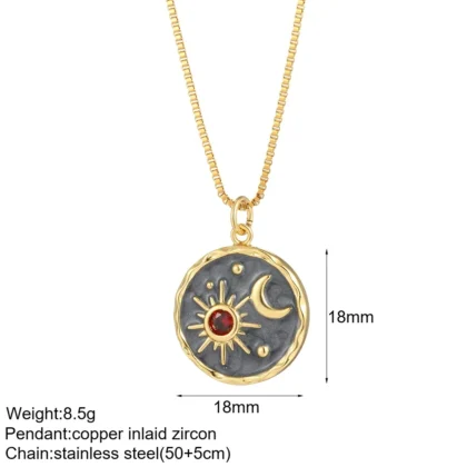 Collana TALISMAN in Acciaio Inossidabile - NK008G4AC210349G2