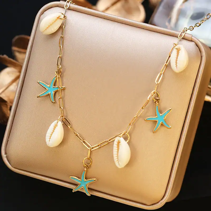 Collana Riviera con Charm in Acciaio Inossidabile - immagine 8